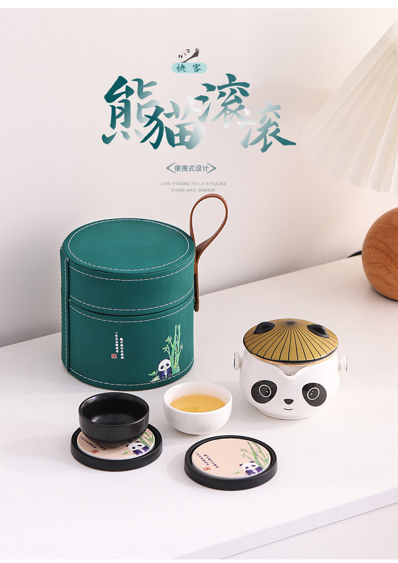 🐼【熊貓伴手禮套裝】特色紀念禮品|送外賓/公司年會/商務定制