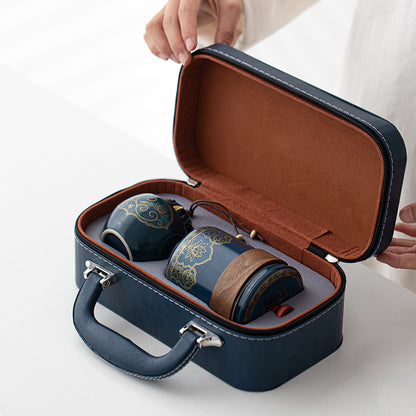 【古韻雅致茶具禮盒】