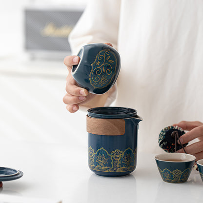 【古韻雅致茶具禮盒】