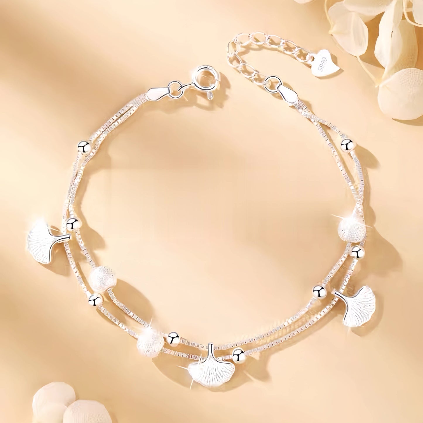 【S999碎銀手鏈】新款足銀女款｜輕奢純銀飾品｜送女友/媽媽/生日禮物