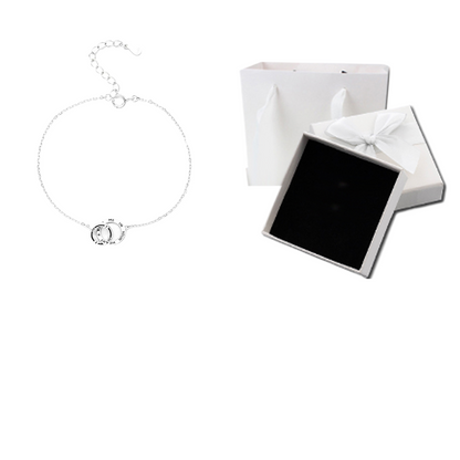 【熱戀宣言】純銀情侶手鏈一對｜小眾設計 可免費刻字 異地戀專屬禮物